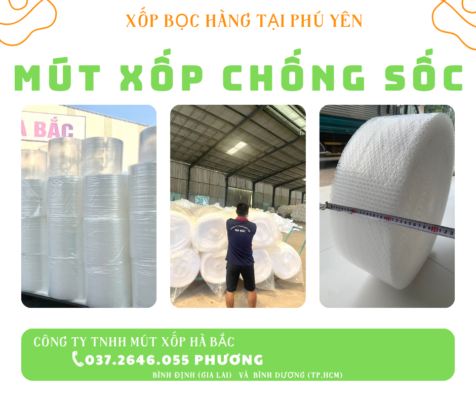 MÚT XỐP CHỐNG SỐC GÓI HÀNG TẠI PHÚ YÊN – LH 0372646055