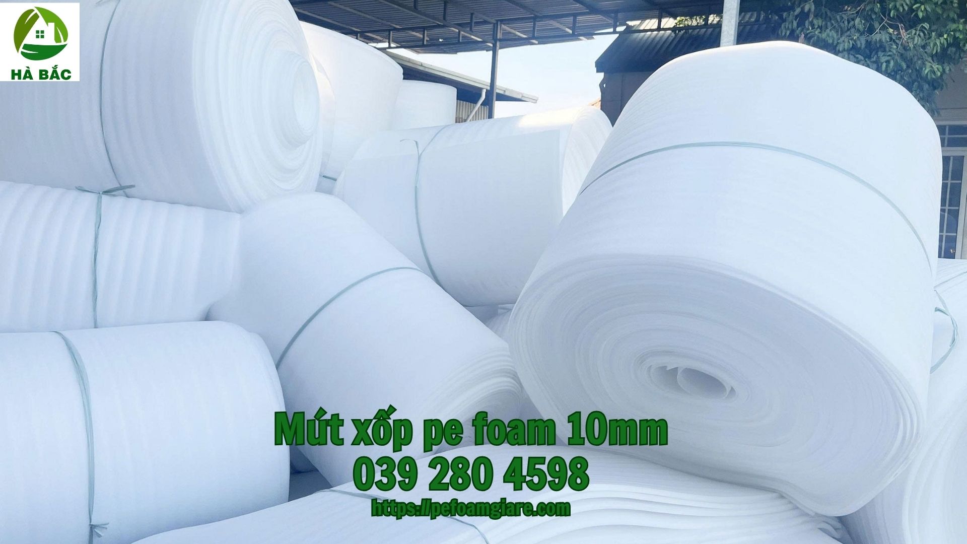 Mút xốp pe foam 10mm, nhà máy sản xuất pe foam giá rẻ tại Bình Dương