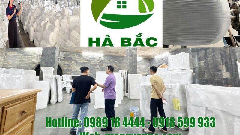 Mút xốp dày 2cm giá rẻ Miền Bắc, Công ty sản xuất mút xốp dày 2 cm giá rẻ tại Bắc Giang, Bắc Ninh, Hải Phòng, Hà Nội