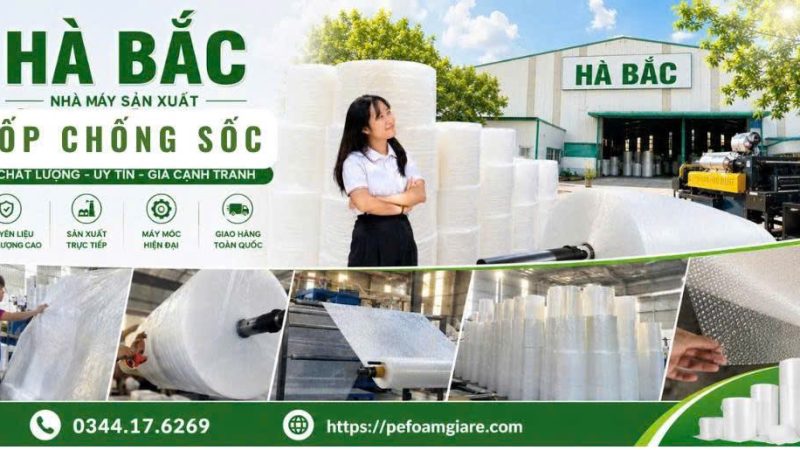 Xốp chống sốc tại Bắc Ninh – Công ty sản xuất xốp chống sốc số lượng lớn tại nhà máy sản xuất