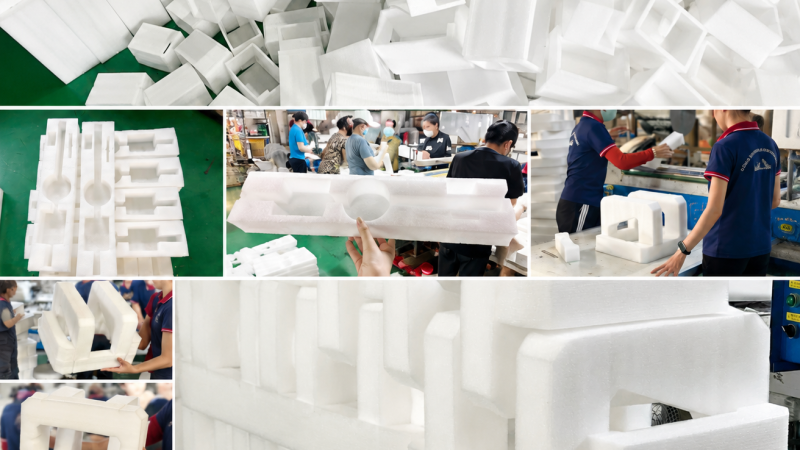 Xốp định hình bảo vệ linh kiện điện tử tại Bắc Ninh, Công ty sản xuất xốp định hình theo yêu cầu tại Bắc Ninh
