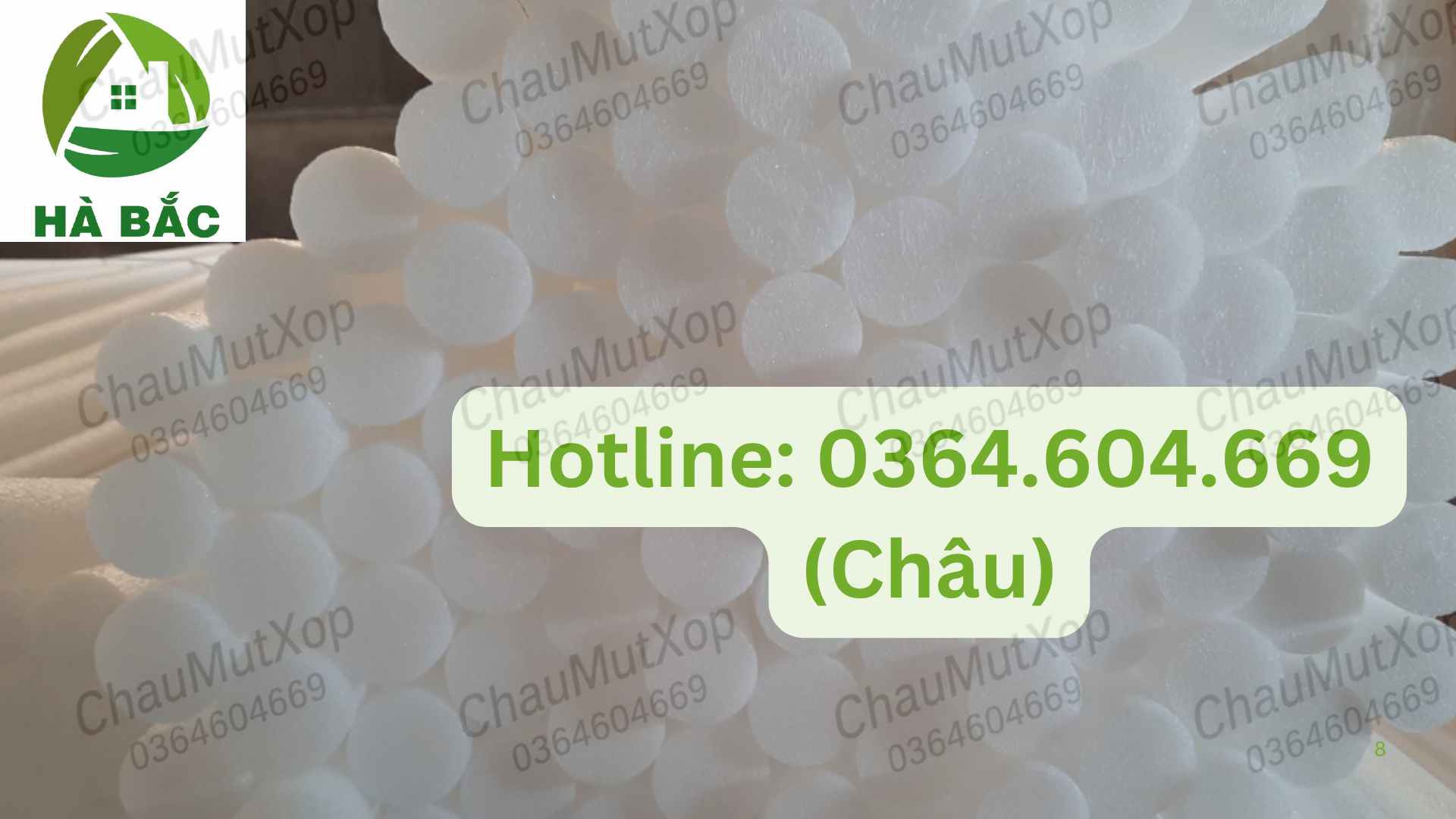 ống xốp dẻo đặc ruột