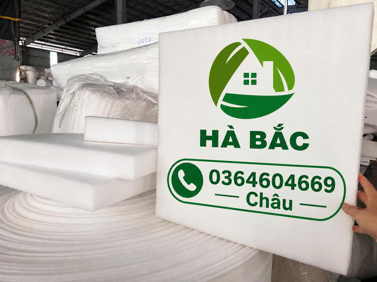 Nhà máy sản xuất foam tấm