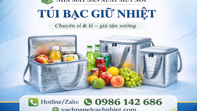 Túi Bạc Giữ Nhiệt 3 Miền – Sản Xuất Theo Kích Thước, Giá Sỉ