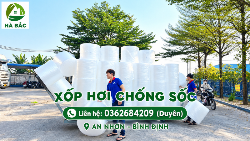 Xốp hơi Kon Tum – Giá tốt cho shop và doanh nghiệp