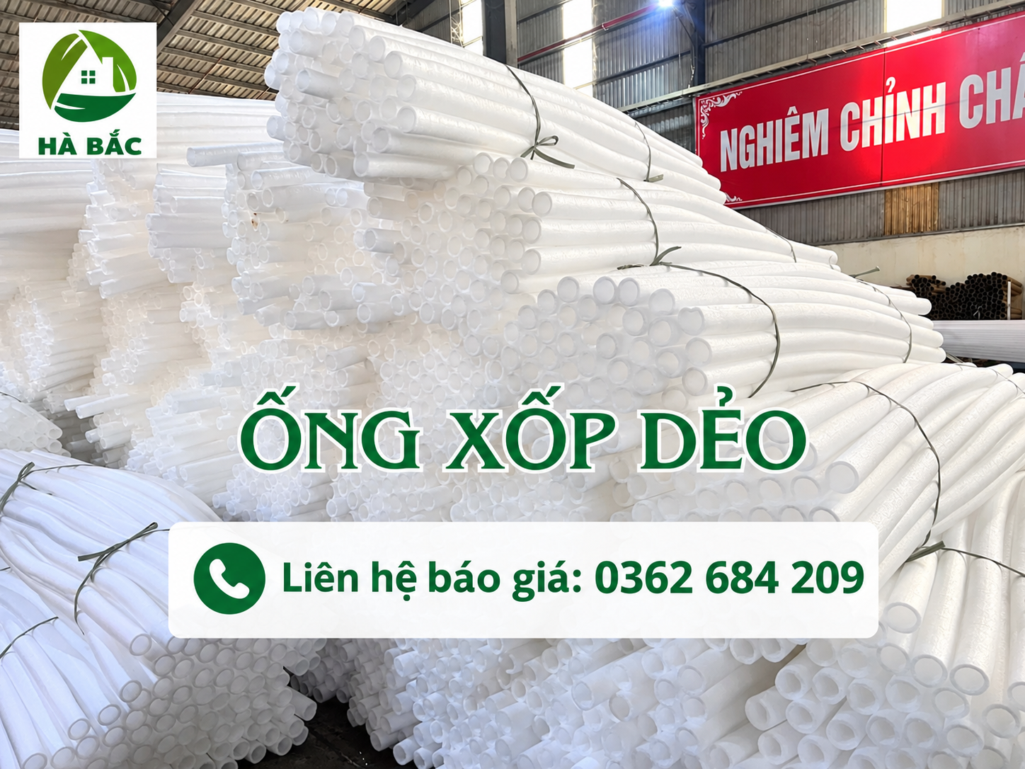 ống xốp dẻo