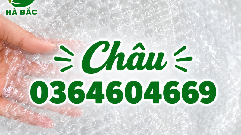 Xốp bóng nổ cuộn sẵn kho – Giải pháp đóng gói chống sốc hiệu quả