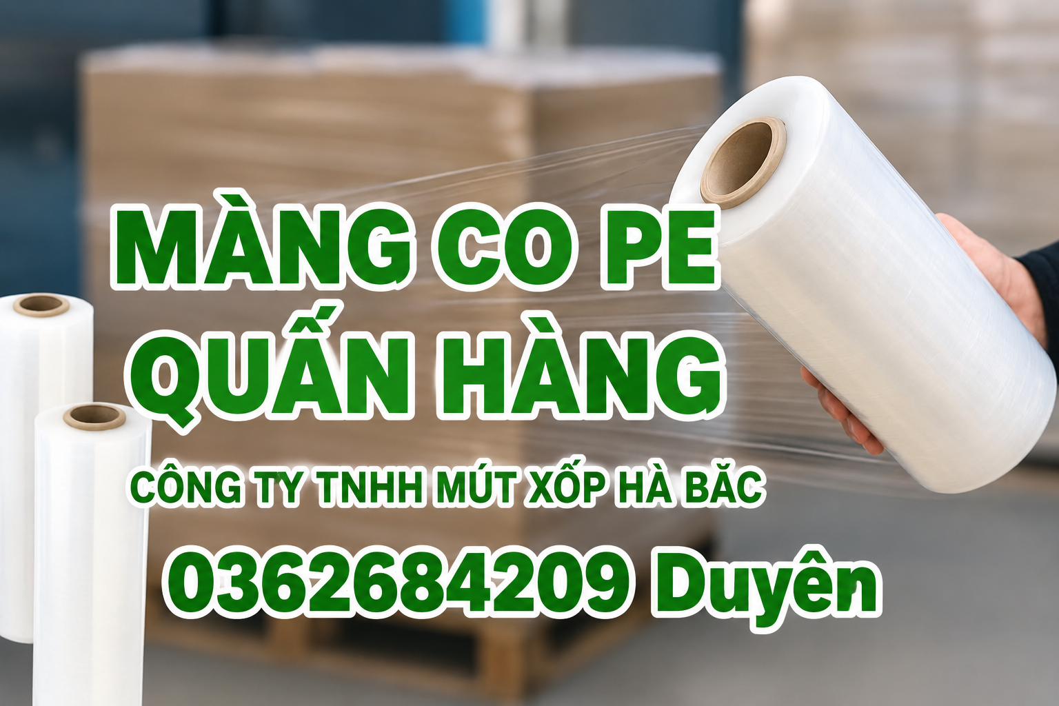 Màng co PE quấn hàng