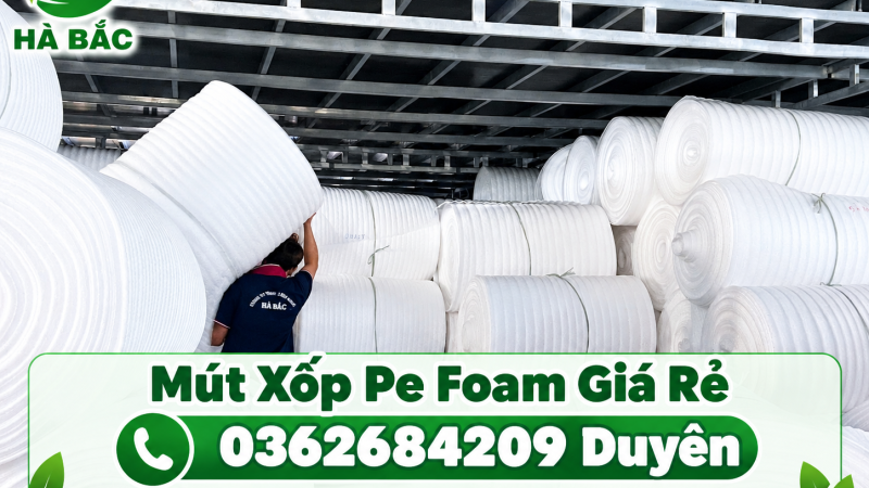 Màng Foam PE các loại – Độ dày 0.5mm, 1mm, 2mm, 3mm, 5mm, 10mm