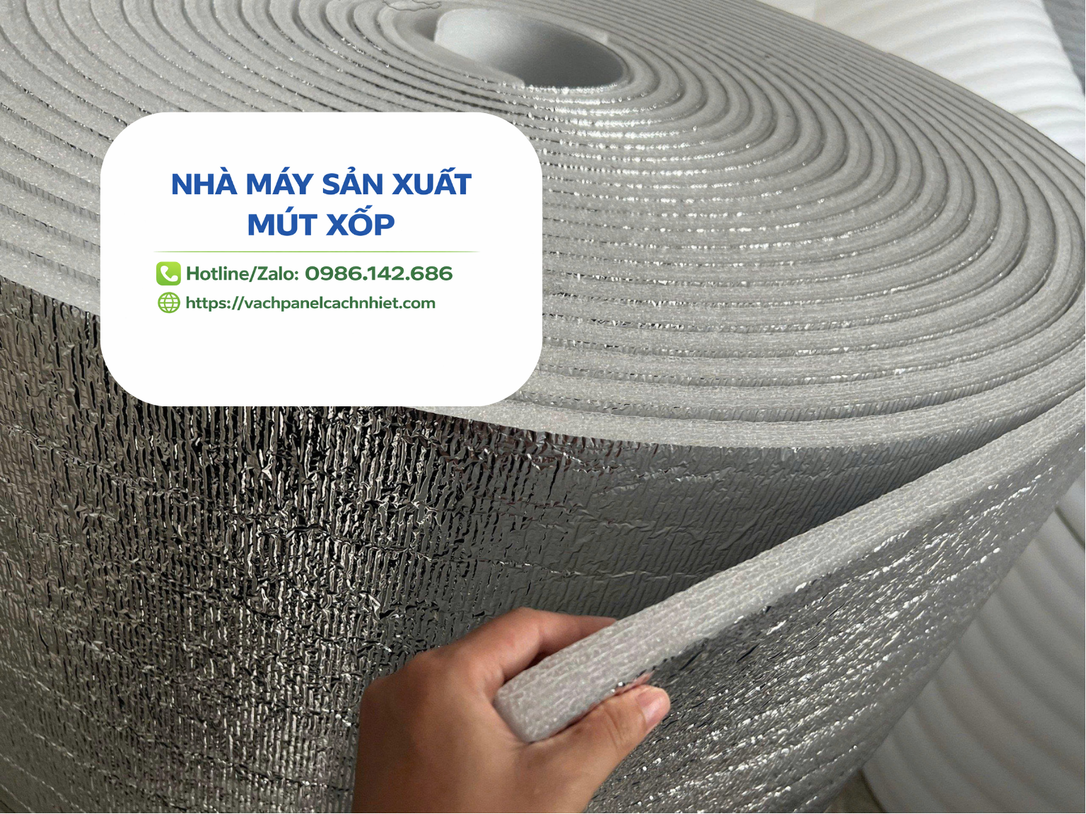 xốp bạc OPP cách nhiệt