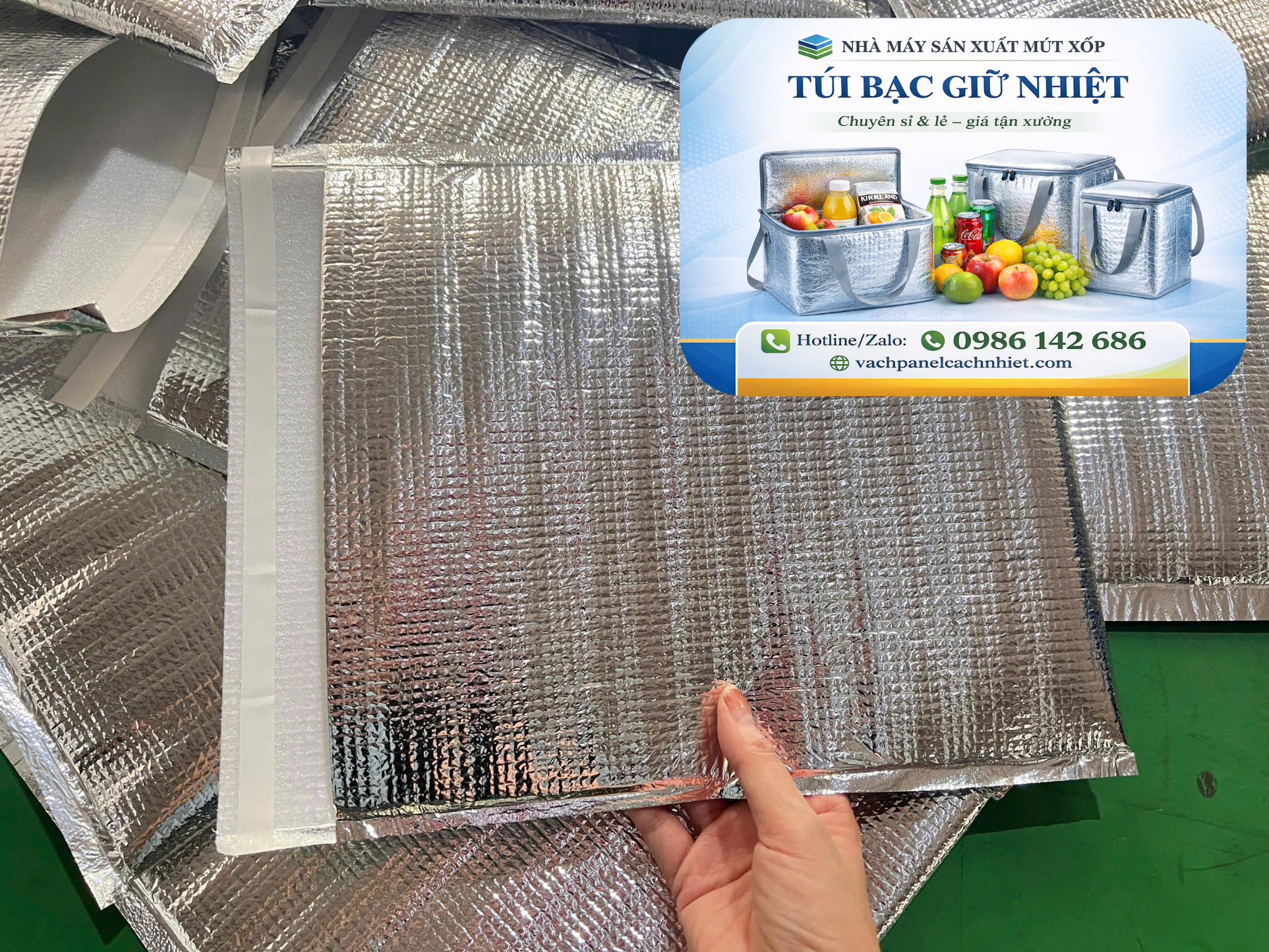 Túi bạc giữ nhiệt