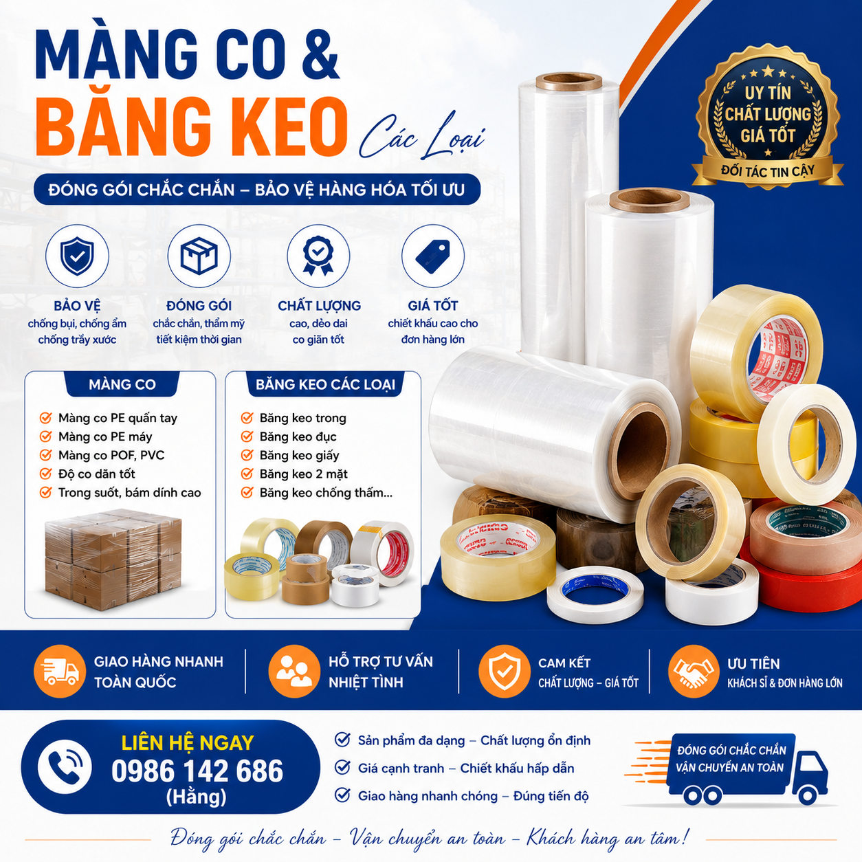 5 Lý Do Nên Mua Màng Co, Băng Keo Giá Tại Kho Hà Bắc