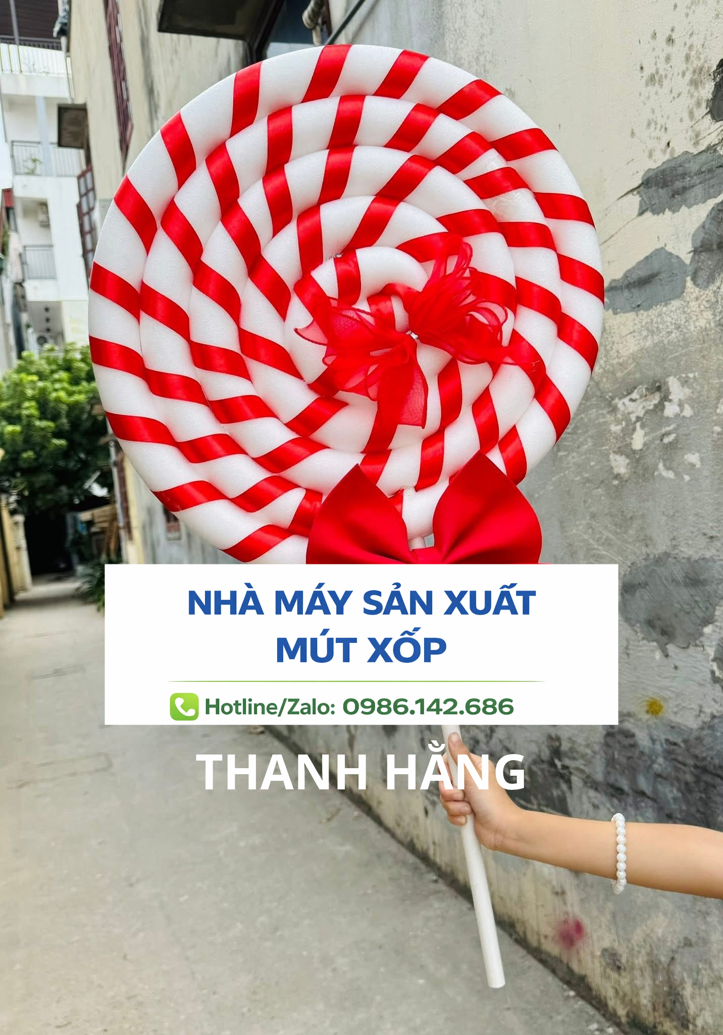 Ống Rod PE Trang Trí Noel – Đủ Độ Dày 2cm, 4cm, 5cm, 7cm Giá Tại Nhà Máy
